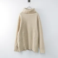 ドゥーズィエムクラス Deuxieme Classe ミドルゲージタートル/ベージュ ウール ハイネック ニット セーター プルオーバー【2400014294446】