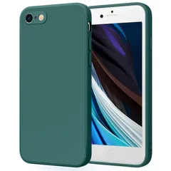 新品 YGTBSR iPhone SE 第3世代 、第2世代 ケース、 iPhone7 / 8 ケース バンパー 衝撃吸収 レンズ保護 傷つけ防止 iPhone SE3/SE2/7/8用カバー (グリーン 4.7インチ)