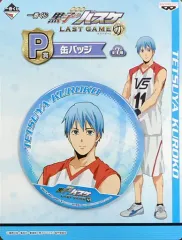 【中古】バッジ・ピンズ(キャラクター) 黒子テツヤ 缶バッジ 「一番くじ 劇場版 黒子のバスケ LAST GAME」 P賞