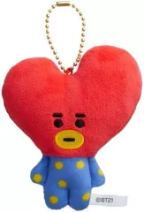 【中古】食玩 キーホルダー 2.TATA(ブイ) 「BT21 Fuwa Fuwa Mascot★」