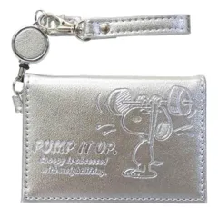 【メール便】スヌーピー 定期入れ 2つ折りパスケース メタリックスヌーピー SI ピーナッツ マリモクラフト ICカードケース キャラクター グッズ 