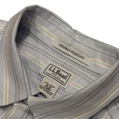 L.L.Bean オーバーサイズ シャツ B-boy ストライプシャツ スケーター ストリートファッション アウトドア 古着 vintage 長袖シャツ
