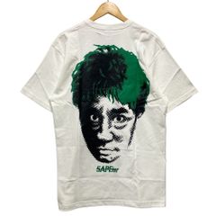 SAPEur サプール 浜田雅功 プリント 半袖Ｔシャツ ホワイト サイズ L 正規品 / 51304