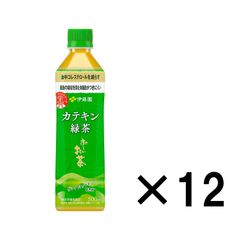 [トクホ] 伊藤園 おーいお茶 カテキン緑茶 500ml×12本
