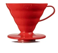 透過ドリッパー 02 レッド 1~4杯用 V60 コーヒー ハンドドリップ HARIO(ハリオ) 日本製 VDR-02-R