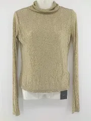 ◎ EMODA スクラブシアー ハイネックトップス 09345