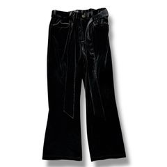 Dior Travis Scott コラボ　スラックス　L 黒　ブーツカット Dior × Travis Scott 22AW Cactus Jack Dior ウール刺繍フレア