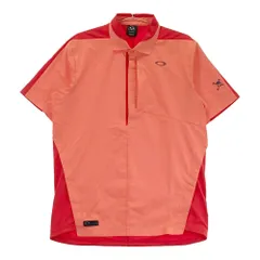 サイズ：XL OAKLEY オークリー  半袖ポロシャツ スカル 刺繍 オレンジ系 [240101526900] ゴルフウェア メンズ ストスト