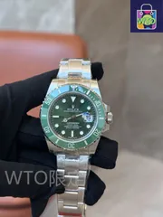 カスタム オマージュ Submariner グリーンダイヤル グリーン サブマリーナー デイト[126610LV] Green Submariner