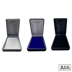 フロッキー ケース ネックレス イヤリングセット 3color