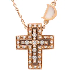 ダミアーニ DAMIANI ネックレス ベルエポック XXS K18PG ダイヤモンド ピンクゴールド 750 18金 RG クロス 十字架  20083570 【箱】【中古】のサムネイル