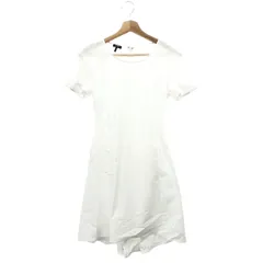 JIL SANDER NAVY ジルサンダーネイビー ワンピース サイズ:34 半袖チュニック   コットン混 ホワイト レディース / 240002231724のサムネイル
