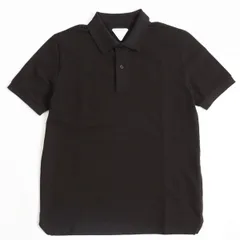 極美品●2020年製 BOTTEGA VENETA ボッテガヴェネタ 649058 鹿の子地 半袖 ポロシャツ M ダークブラウン イタリア製 正規品 箱付き q11-st30307-621のサムネイル
