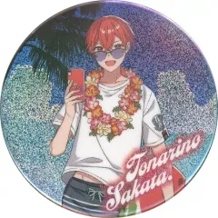 【中古】バッジ・ピンズ となりの坂田。(等身/海) 缶バッジ(ホロ) 「浦島坂田船 SUMMER TOUR 2022 Toni9ht」 缶バッジくじ景品