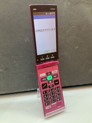 かんたんケータイ(KYF38)/ワインレッド/4GB