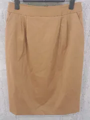 ◇ LAUTREAMONT ロートレアモン 膝丈 スカート サイズ38 ブラウン レディース  【1002800907496】