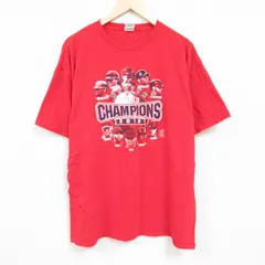 ヴィンテージ◎XL レッドソックス優勝Tシャツ 白 ヴィンテージ◎XL レッドソックス優勝Tシャツ 白 - メルカリ