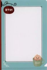 [중고] 소품 넣어 · 멀티 케이스 · 캔 케이스 SHOOKY (슈가) 미니 멀티 케이스 그린 일어나 일러스트 [BT21 캠페인] 대상 상품 구입 특전