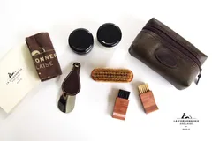 コルドヌリ・アングレース｜靴磨きセット｜シューケアポーチセット