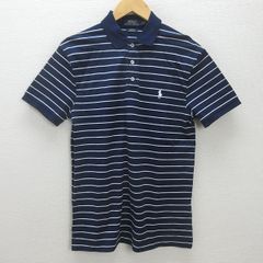 新品&現行】ポロラルフローレン QR ボーダーポロシャツ ジップ M