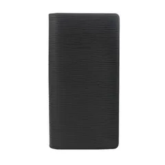 ルイヴィトン エピ ポルトフォイユ ブラザ 旧型 ノワール  M60622  メンズ エピレザー  長財布