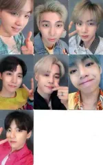 【中古】キャラカード BTS(防弾少年団) 自撮りフォトカード(メンバー別7枚セット) 「CD Lights/Boy With Luv」 BTS JAPAN OFFICIAL FANCLUB 5形態セット購入特典