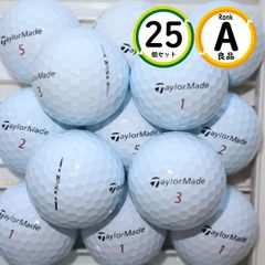 25個 TP5X pix テーラーメイド Bランク ホワイト 中古 TAYLORMADE ロストボール ゴルフボール 送料無料 25個 TP5X pix テーラーメイド Bランク ホワイト 中古