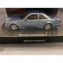 Bentley Continental T 1996 色：Blue メーカー：ミニチャンプス 新品未使用 1/43ミニカー