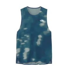 【新品】THE NORTH FACE ザノースフェイス タンクトップシャツ シングレット FLT Impulse Singlet NT12475 メンズ ベロシティーブルー フライトインパルスシングレット スリーブレス ノースリーブ カットソー トレラン トレ