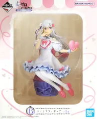【中古】フィギュア エミリア 「一番くじ Re：ゼロから始める異世界生活 ～ほろ甘ハッピーライフ!～」 B賞 フィギュア