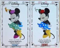 バンプレスト LOVERS MOMENTS-Minnie Mouse- ディズニーキャラクターズ 全2種セット