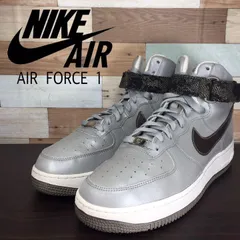 NIKE AIR FORCE 1 HI ナイキ エアフォース 1 ハイ シルバー 27cm U02351 334031-004
