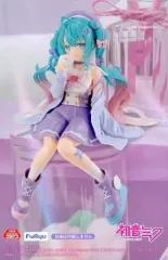 【中古】フィギュア 初音ミク 「VOCALOID」 ぬーどるストッパーフィギュア-恋するセーラー服 パープルver.-