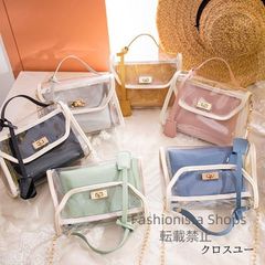 【新品未使用】クリアバッグショルダーバッグ?国風 fvcp129