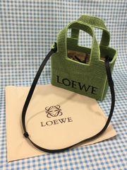 LOEWE ロエベ カゴバッグ トートバッグ カゴバッグ グリーン