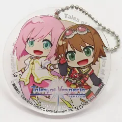 【中古】バッジ・ピンズ [単品] エステル＆リタ アクリルキーバッジ 「PS4/Switchソフト テイルズ オブ ヴェスペリア REMASTER」 あみあみ購入特典