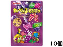 ギンビス たべっ子どうぶつグミ ぶどう味 65g×10個 賞味期限2026/02