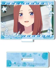 【中古】アクリルスタンド・アクリルパネル デザイン11(中野三玖/C) ミニアクリルスタンド 「五等分の花嫁*」