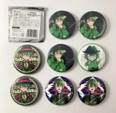 【まとめ売り】 高田村交易所 プテラたかはし 缶バッジ 8点セット