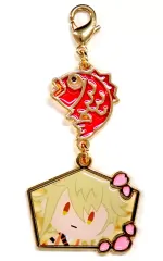 【中古】キーホルダー 治金丸 「刀剣乱舞-ONLINE- サービス開始9周年記念～馬九行久 フェア～ 御伴散歩メタルチャームコレクション E」