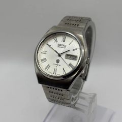 ◎【✨SEIKO✨】TYPE II 4623-8020 VINTAGE メンズ　SEIKO quartz アンティーク　ヴィンテージ　おしゃれ　かわいい　セイコー　高級　ブランド　デイト　銀　silver 銀色　シルバー　希少　レア　コレクター　収集