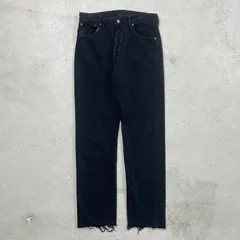 90年代 スペイン製 Levi's ユーロリーバイス 501 ストレート ブラックデニムパンツ メンズW33 