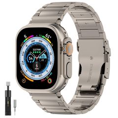 新品 YOFITAR for Apple Watch バンド チタン合金製 軽量 49mm/45mm/44mm/42mm/41mm/40mmアップルウォッチ 交換ベルト Apple Watch Series Ultra2/Ultra/10/9/8/SE2/7/