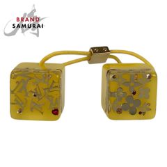 美品 PRADA プラダ テスート 三角ロゴプレート ライトブルー  