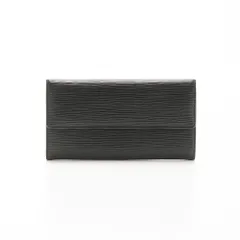 並行輸入品 Louis Vuitton ルイヴィトン 財布 黒 ルイ ヴィトン Louis Vuitton 二つ折り財布 ポルトフォイユ
