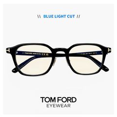 【新品】 トムフォード メガネ TF6012-K-B 001 度なし ブルーライトカット レンズ TOM FORD 伊達メガネ FT6012-K-B/V ft6012kb tf6012kb tomford ブランド 眼鏡 黒縁 uvカット アジアンフィット