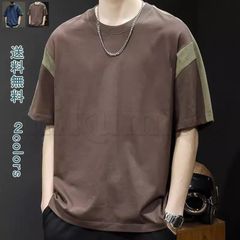 送料無料　Tシャツ メンズ パーカー tシャツ デザインTシャツ スーツ メンズシャツ カジュアルシャツ カットソー トップス 夏 5分袖 ポケット クルーネック 