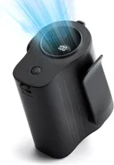 Ayutong 腰掛け扇風機1台4役携帯扇風機 多機能 腰掛け/首掛け/卓上/手持ち 4way対応 ベルトファン 4000mAh大容量 腰掛けファン Type-C充電式 LED残電表示 100段階風量調節 超高速モーター 大風量 小型(ブラック)