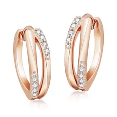 KRKC&CO ピアス レディース フープ 人気 シルバー925 金属アレルギー対応 小さめ つけっぱなしリングピアス おしゃれアクセサリー 女性プレゼント 誕生日 母の日 クリスマス