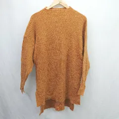 ◇ ⊇ KBF アーバンリサーチ ミドルゲージ 長袖 セーター サイズF オレンジ系 レディース E  【1506190006963】